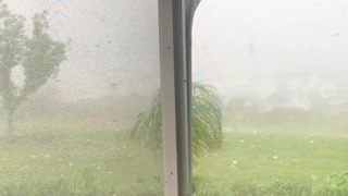 Baseball Sized Hail Rains Down in Florida