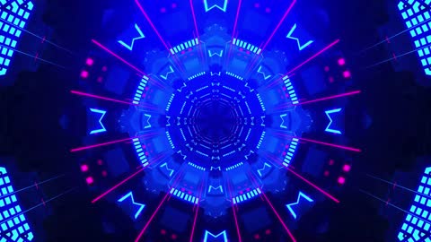 4k blue cool dj music stage background video