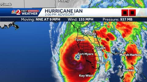HURRICANE IAN SLAMS INTO FLORIDA WHILE NEWSCASTERS HAVE A LAUGH ABOUT IT, CONTROLLED WEATHER EVENT??