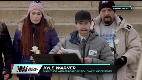 Vaccine Victim Kyle Warner Issues Biden, Fauci & CDC Director a challenge!