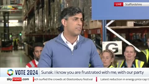 Rishi Sunak warns about Labour 'super majority' ahead of polling day _ Election