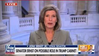 Senator Joni Ernst -I do believe President Trump will be our next President