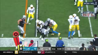 Los Angeles Chargers vs. Las Vegas Raiders | 2022 Week 13 Game Highlights