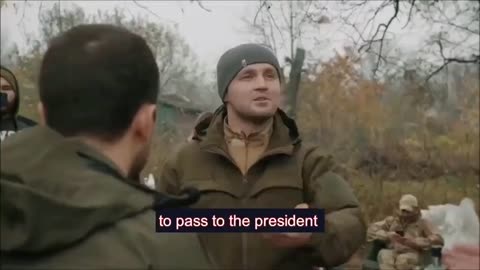 Zelensky's conversation with banderite about ending the conflict in Donbas