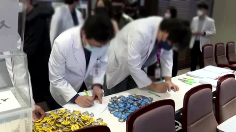 South Korea medical professors join doctor protest