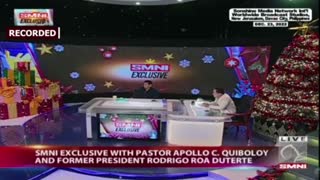 FORMER PHILIPPINES PRESIDENT PRRD INTERVIEWS.