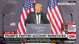 Donald Trump’s Twitter account reinstated