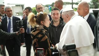 Pope leaves hospital in Rome after battling bronchitis