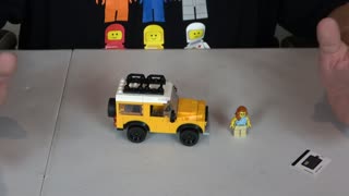 Unboxing Lego 40650 Land Rover Classic Defender Set