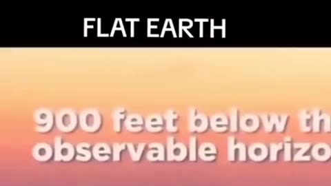Flat earth proven, enjoy 😎👌