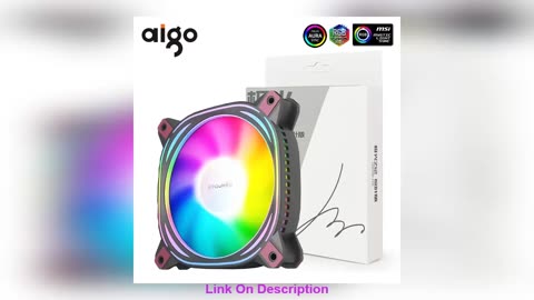 Exclusive Aigo Z12 Computer Case Fan Reverse Ventoinha PC