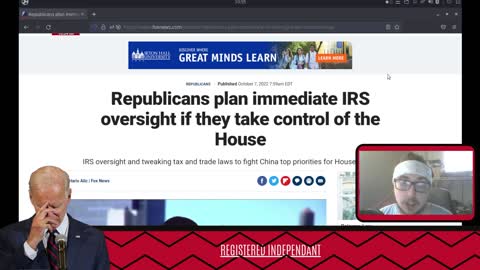 REPUBLICANS PUSH IMMEDIATE IRS OVERSIGHT! IRS COULD BE TARGETING REPUBLICANS/MODERATES!