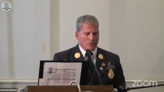 Franklin Sq. NY Fire Commissioner Chris Gioia Speaks at LCfor911 Memorial New York, 7 SEPT 2019