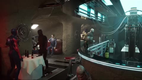 Step into the Multiverse Bar, a stunning creation in Unreal Engine 5