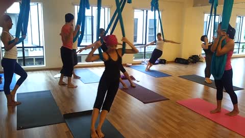 Fly Yoga @ Aravind Yoga Studio Kuala Lumpur