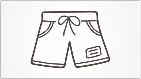 How to draw shorts