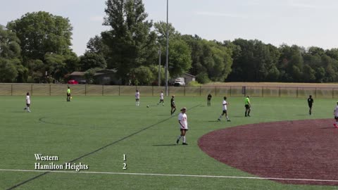 Western Soccer vs Hamilton Heights 9/10/2022