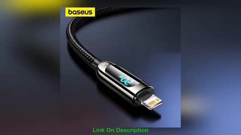 Slide Baseus 20W PD USB C Cable Fast Charging Cable for iPh