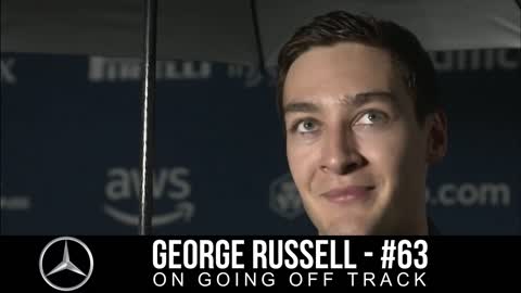 George Russell post qualifying F1 interview in Brazil