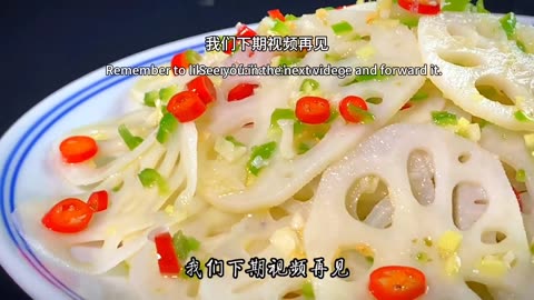 Vegetarians, Chef Teaches You: A Simple Method for Cold Mixed Lotus Root, Crisp and Tasty