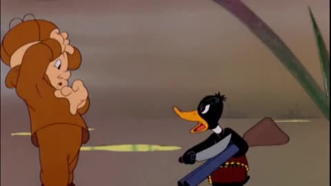 Daffy Duck ft. Elmer Fudd - To Duck or Not to Duck (1943) - Public Domain Cartoons