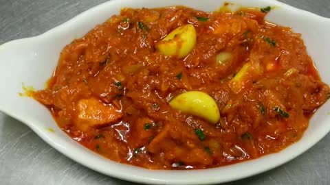 Garlic Chicken recipe Medium Spiced Curry British Indian