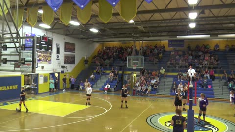 Clarkrange Volleyball Game 8/23/18