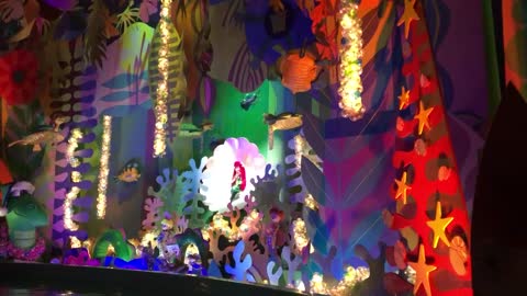 Merry Christmas Version of “It’s a Small World at Disneyland