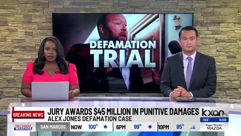 Alex Jones: Jury awards $45.2M additional punitive damages