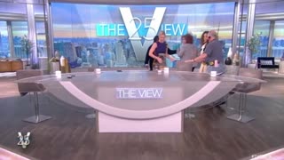 Joy Behar Faceplants on The View