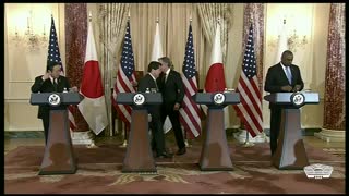 Lloyd J. Austin III and Secretary of State Antony J. Blinken: U.S., Japan Hold Security Meeting