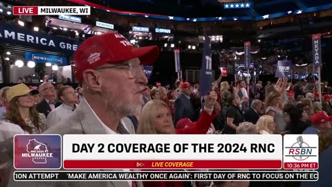 RNC 2024: Gov. Sarah Huckabee Sanders at 2024 RNC in Milwaukee, WI