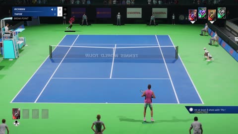 Tennis World Tour 2 Career Mode vs Karen Khachanov