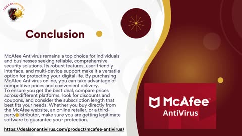 Buy McAfee Antivirus Software Online at Best Prices in The USA