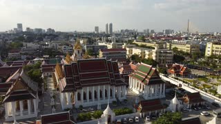 Amazing city sights in Thailand's Capital - Aerial Drone Shots