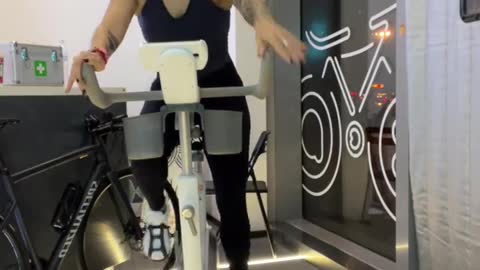 Fancy spinning for fitness daily