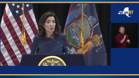 NY Gov. Kathy Hochul Imposes Statewide Mask Mandate