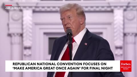 'We Have Totally Incompetent Leadership'- Trump Blasts Biden Foreign Policy In RNC Speech