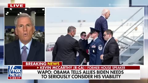 Kevin McCarthy: I have a feeling Biden’s support is ‘beginning to crack’ behind the scenes