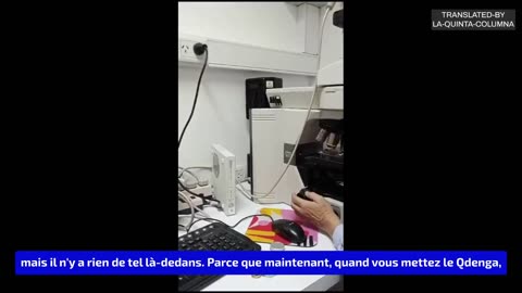 Français - Analyse du vaccin Qdenga au microscope vidéo 2.