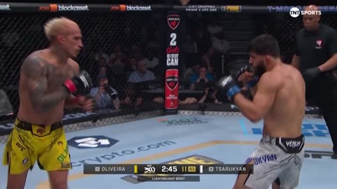 Arman Tsarukyan vs Charles Oliveira Full Fight-HIGHLIGHTS #UFC300