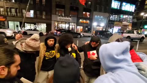 In Solidarity With the Canadians in Ottawa, New York City Activists Send Their Prayers