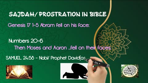 Sajdah/ Prostration in Bible/ Islam