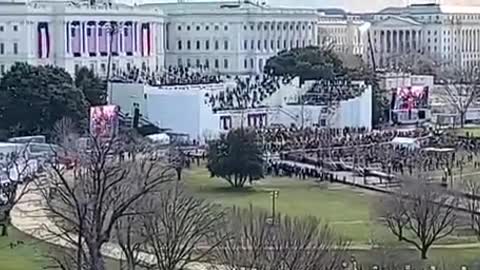 Biden Inauguration WHERE ARE THE PEOPLE?