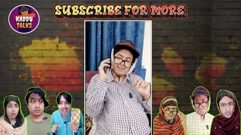 Kaddu Family Best Funny Videos Compilation ｜ Part 1 ｜ #comedy #shorts ｜ KADDUTALKS