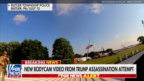 New Bodycam Footage Shows Aftermath Seconds After Attempted Assassination On Trump