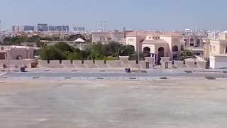 Street view in Abu Dhabi, UAE Short Clip