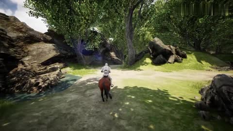 Forest Horse Riding Simulator Game Description