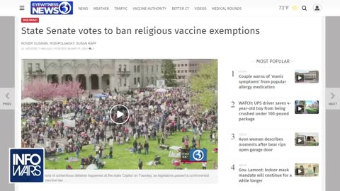 #Connecticut is 6th State to End Religious Vaccine Exemption