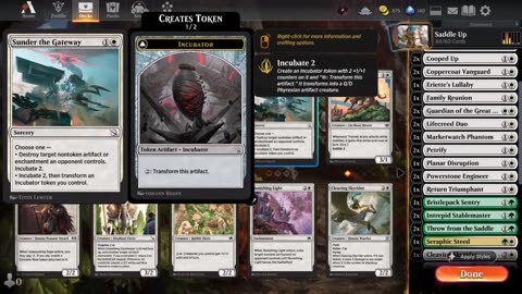 Magic the Gathering Arena: Watch me duel Pro. players in the Ranked format, Match 2 out of 3